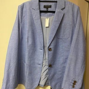 Talbots NWT size 16 100% cotton blazer